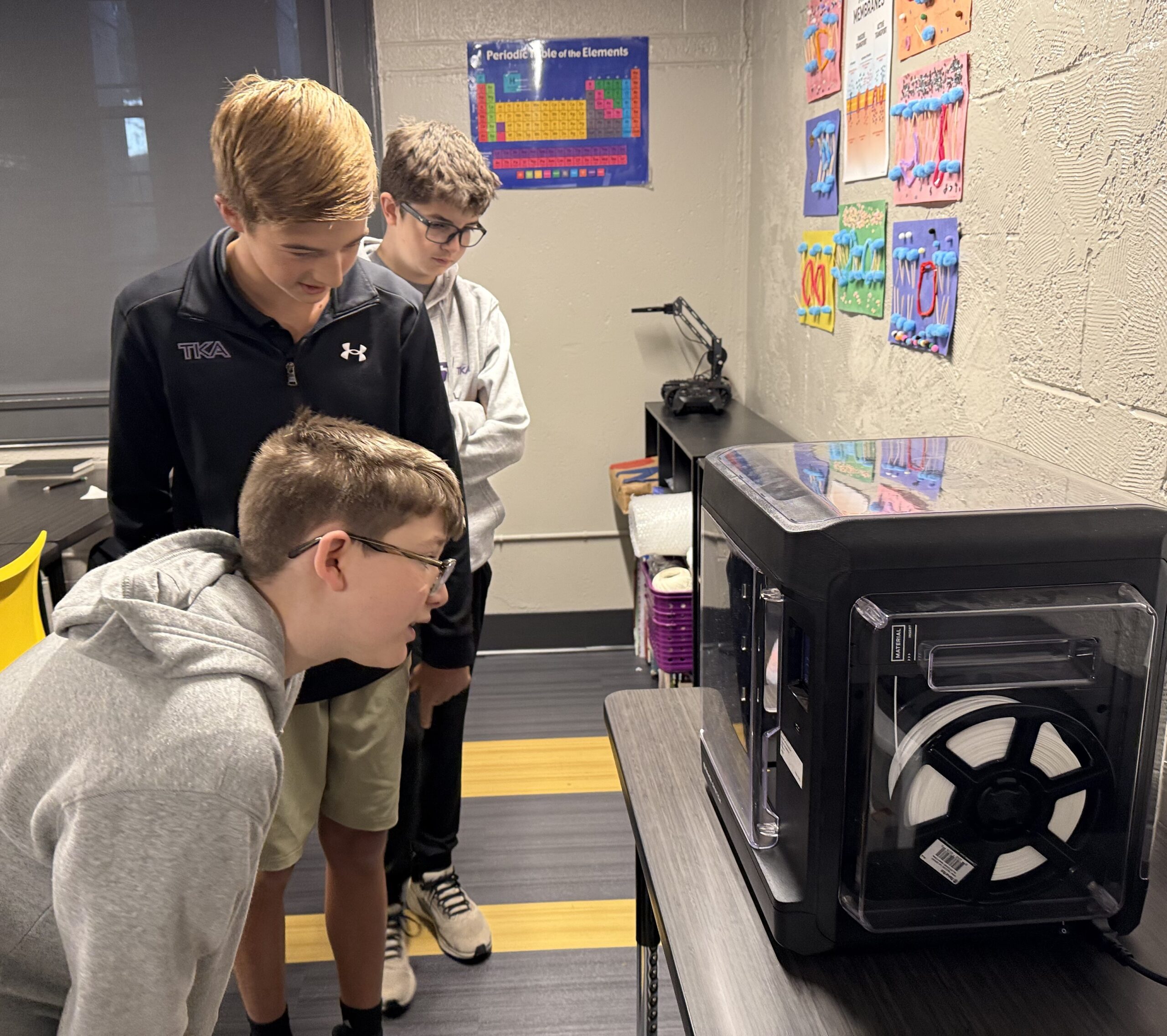Hands-on learning at The King's Academy