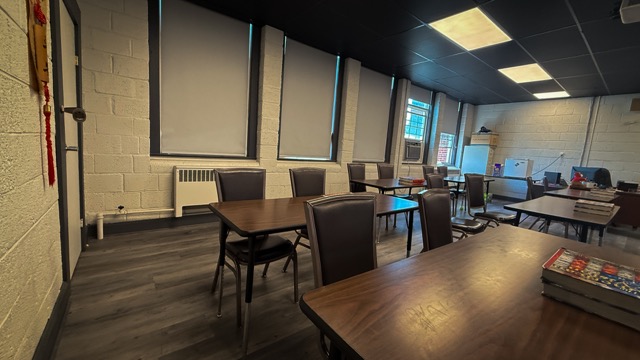 Renovated classroom at The King's Academy