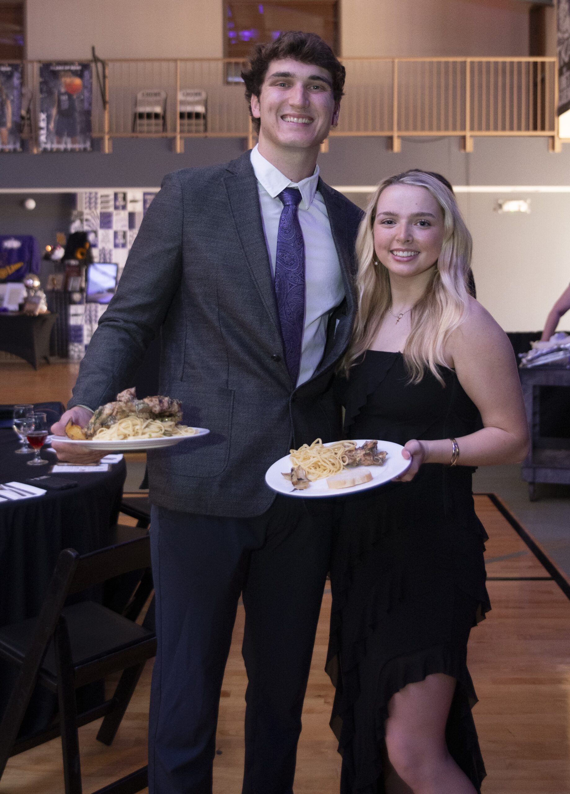 Candid moment at The King's Academy Legacy Gala