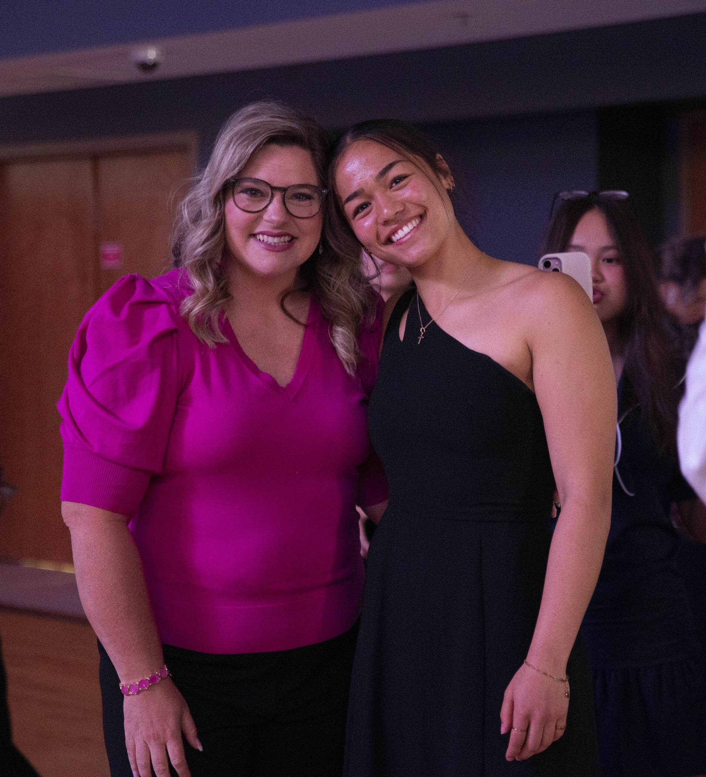 Guests visiting at The King's Academy Legacy Gala
