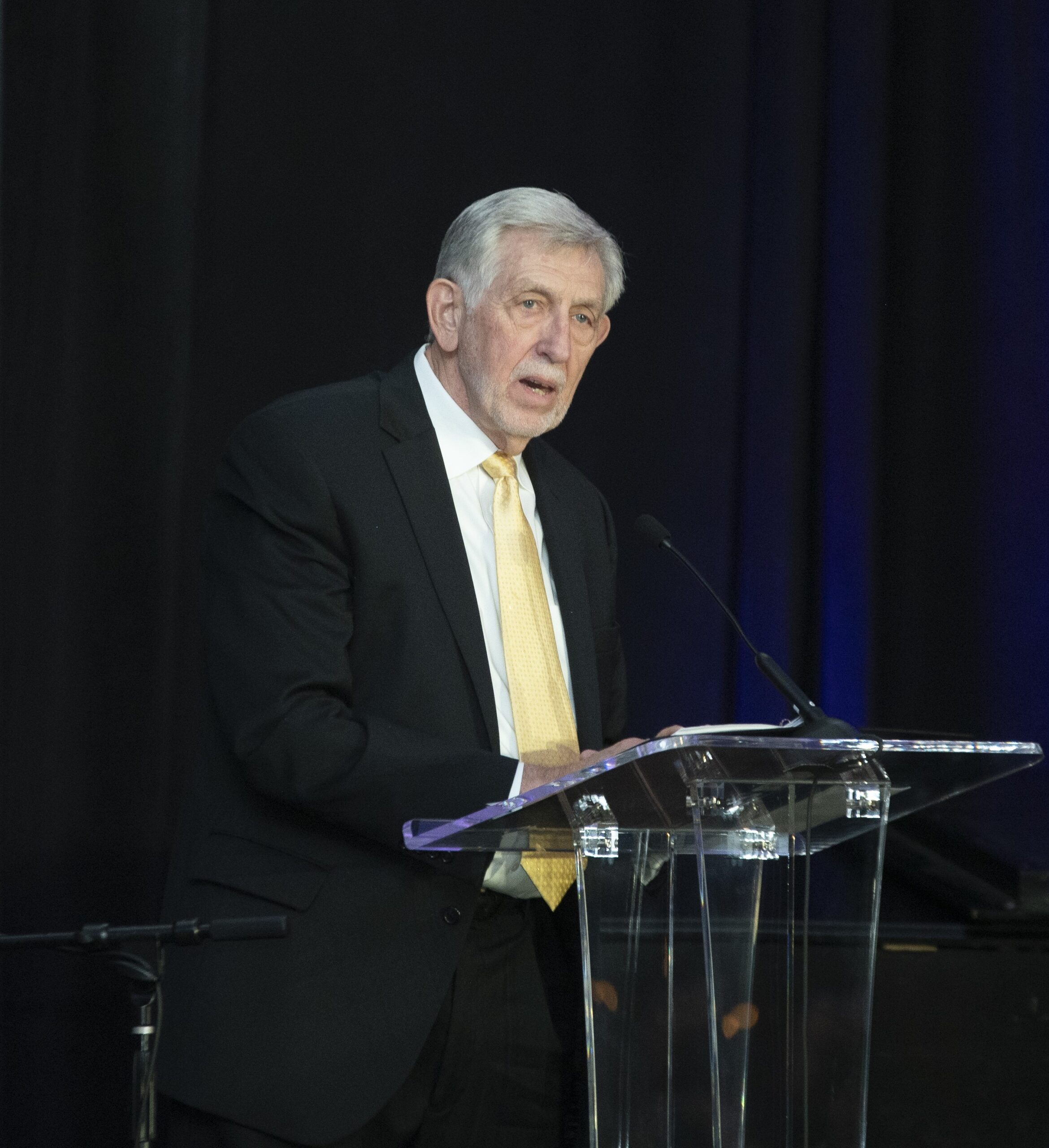Dr. Walter Grubb speaking at the 2026 Legacy Gala