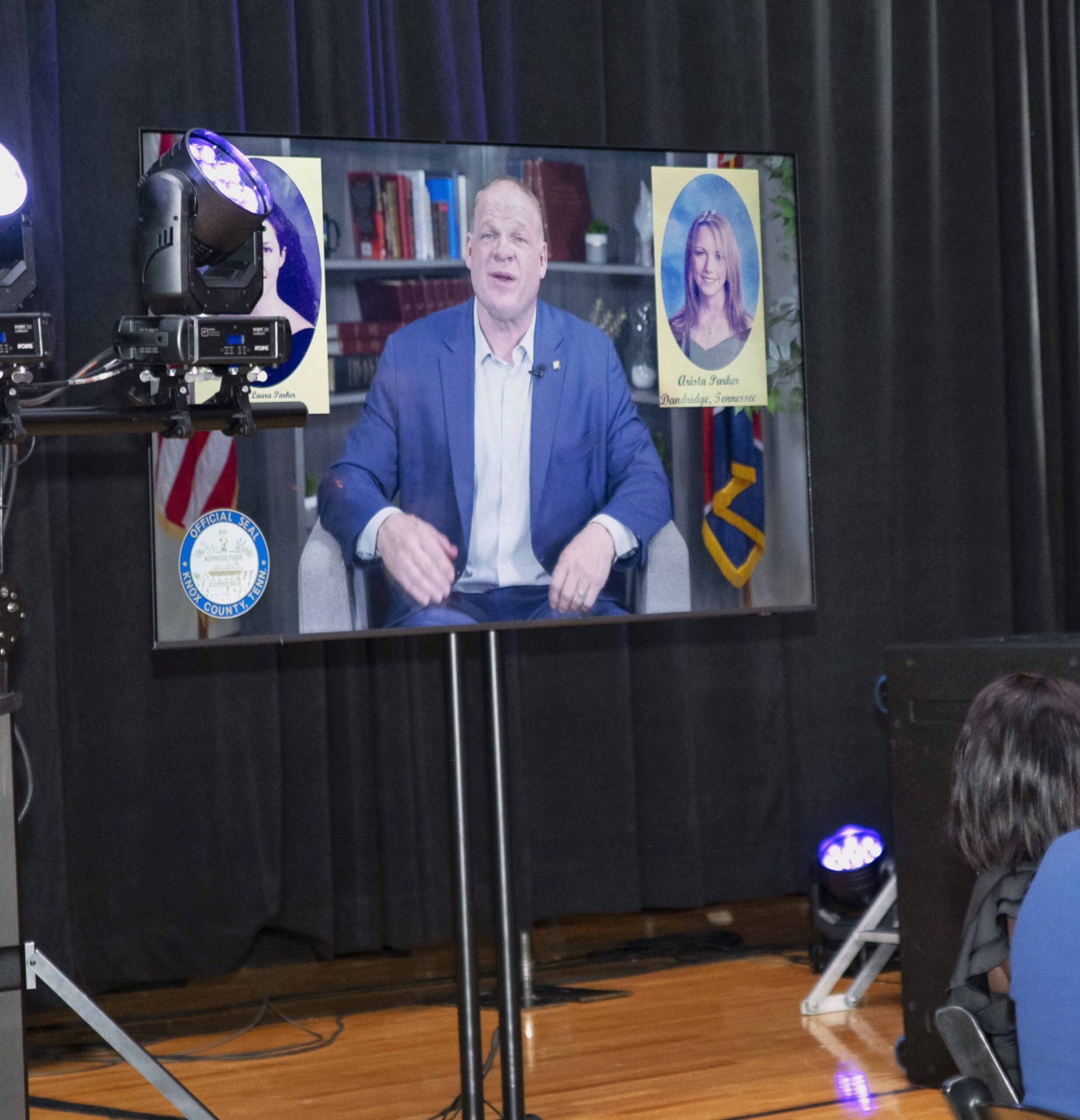 Video greeting from Knoxville Mayor Glenn Jacobs during the 2026 Legacy Gala
