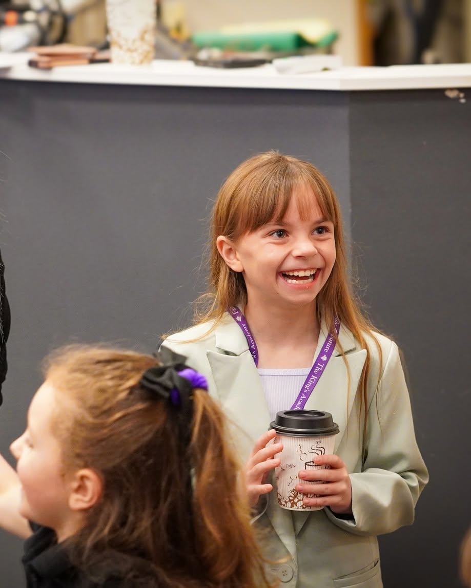 Lower School student enjoying a special day at The King's Academy