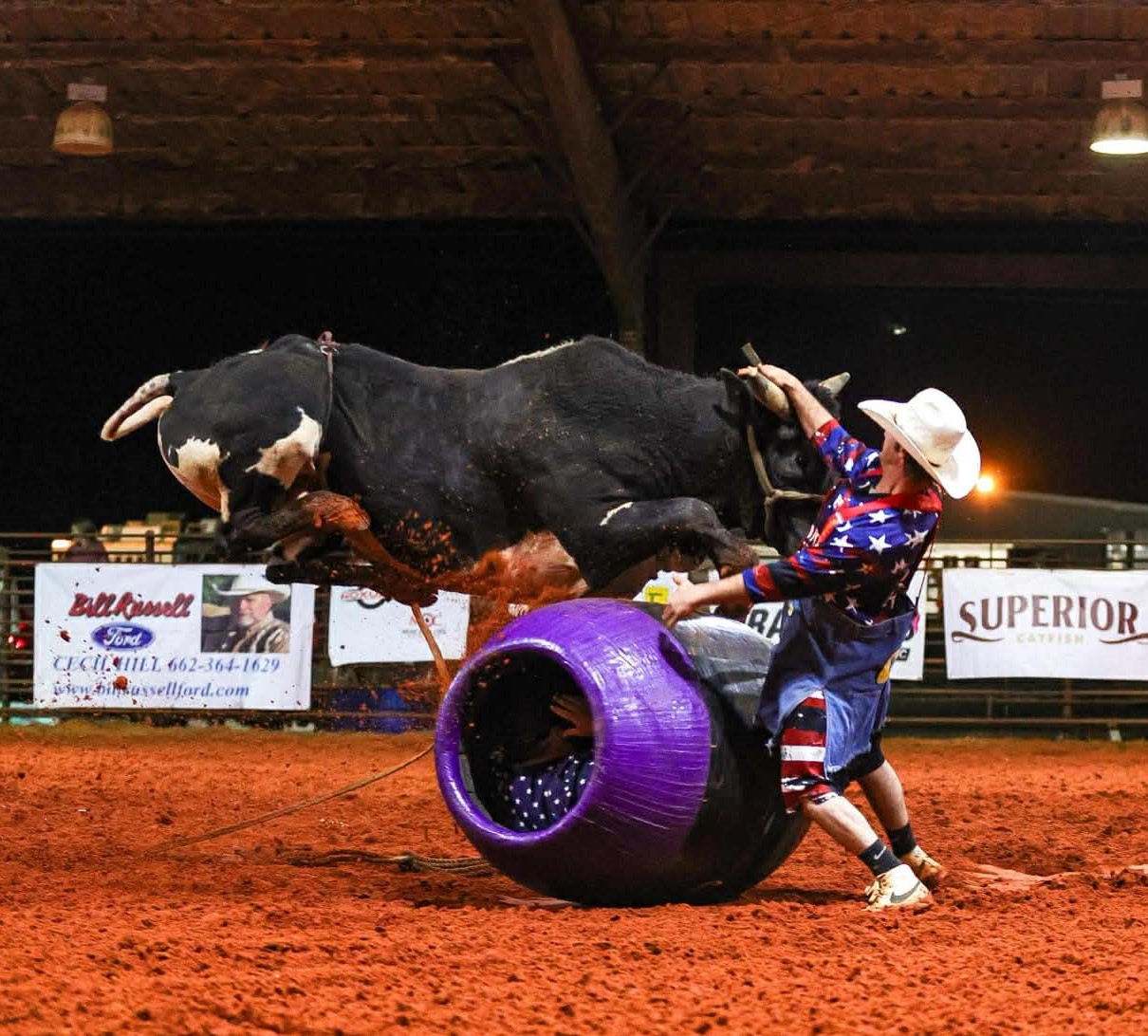 Kyler Collins on the professional rodeo circuit