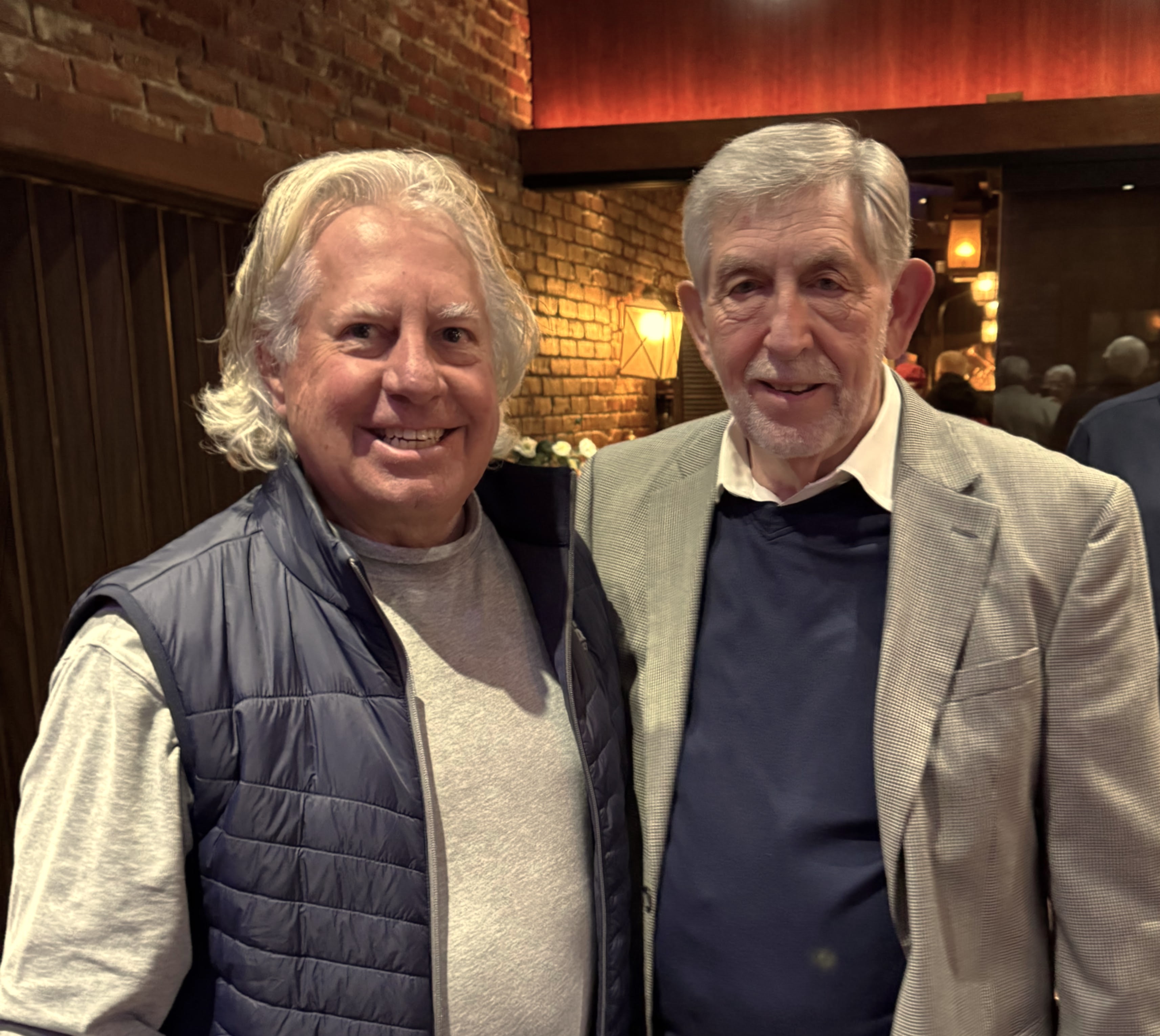 Steven Kitts with Walter Grubb